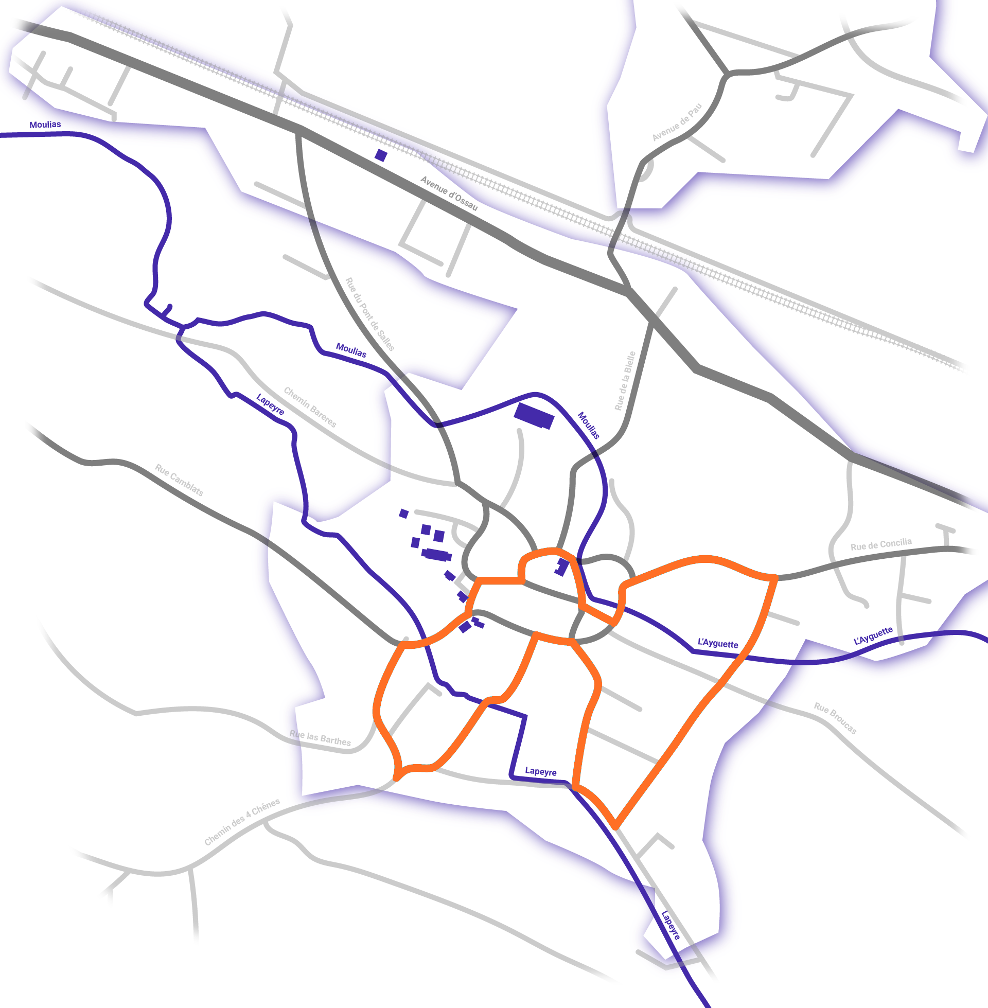 Carte du village